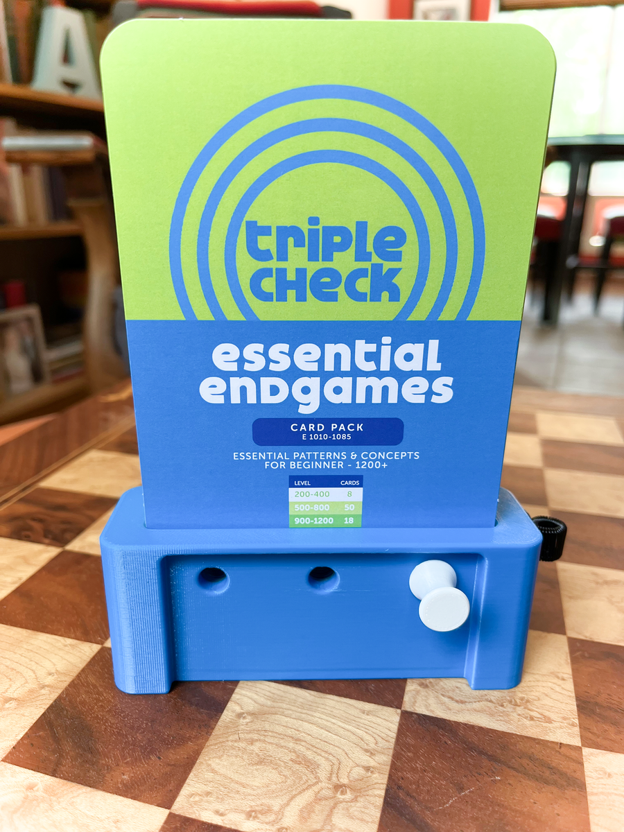 東海大学　PICK GAME COACHING DVD セット Triple Check Starter - Holder & 1 Deck – Coach Jay's Chess Academy