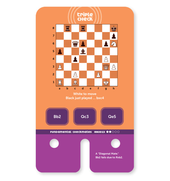 Fundamental Checkmates & Tactics Deck (cards only)
