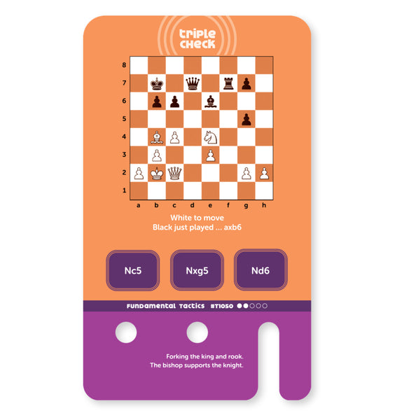 Fundamental Checkmates & Tactics Deck (cards only)