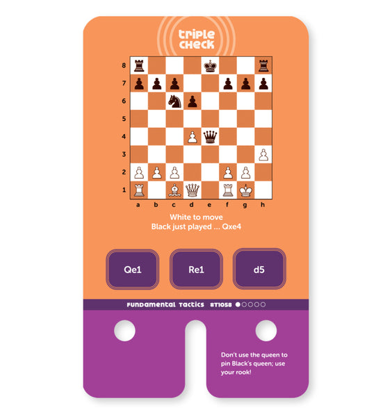Fundamental Checkmates & Tactics Deck (cards only)