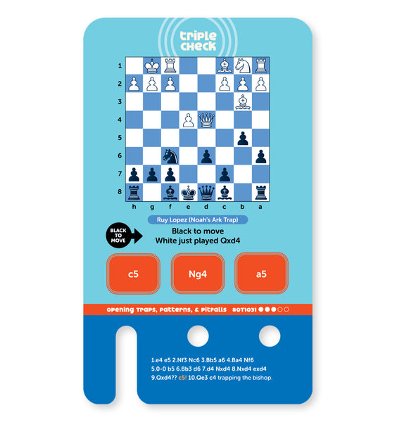 Triple Check Opening Traps, Patterns, & Pitfalls Deck