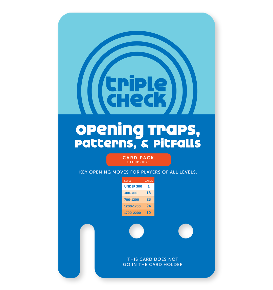 Triple Check Opening Traps, Patterns, & Pitfalls Deck
