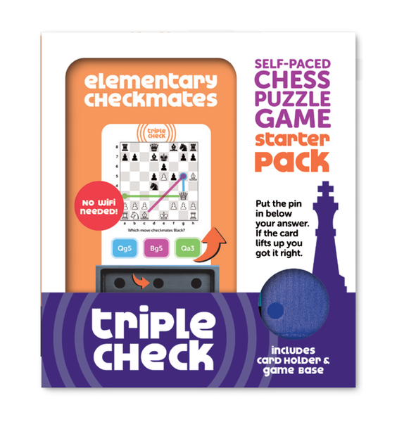 Triple Check Starter Pack (Elementary Mates) 1 Deck + Holder