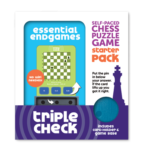 Triple Check Starter Pack (Essential Endgame) 1 Deck + Holder (Copy)