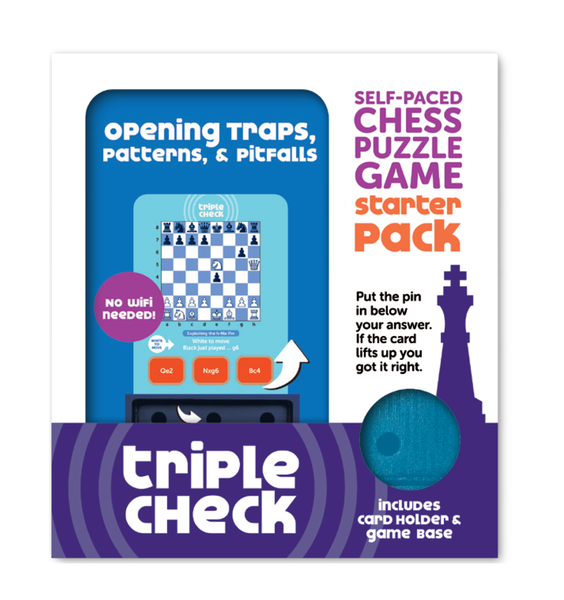 Triple Check Starter Pack (Opening Traps) 1 Deck + Holder