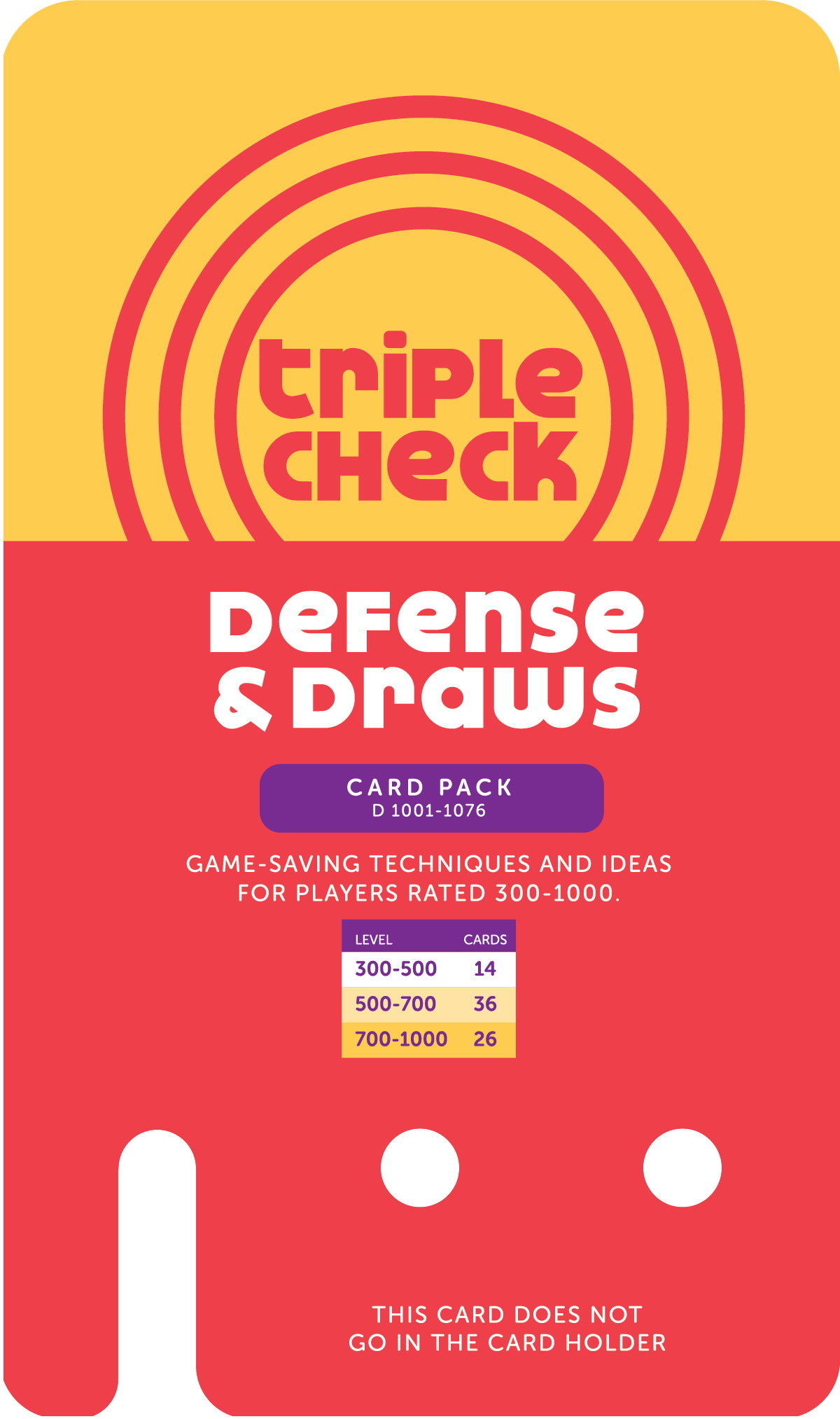 Defense & Draws Deck (cards only)