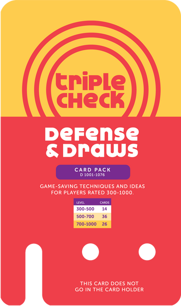 Triple Check 4 Deck Combo Pack