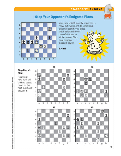 Orange Belt Chess Puzzle Pack