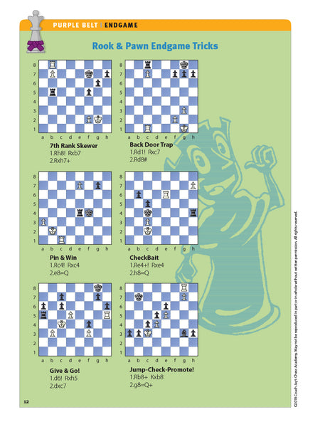 Purple Belt Chess Puzzle Pack