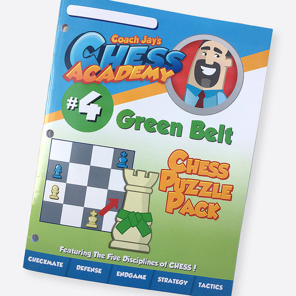Green Belt Chess Puzzle Pack