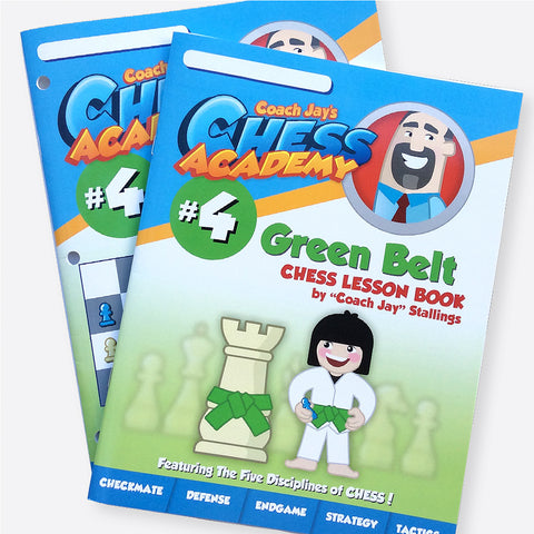 Green Belt Level 4 Set (Lesson Book & Puzzle Pack)